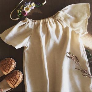 Miya And Ma Linen Dress